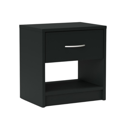 Szafka nocna z szufladą SN-302-CZERN