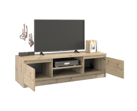 Szafka pod telewizor 120 cm dąb artisan RTV-501-ART