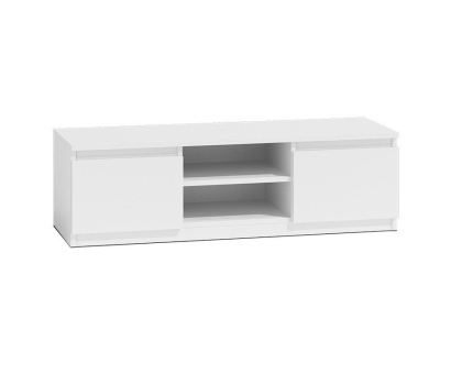 Szafka rtv biała 120cm RTV-501-BIEL-MAT