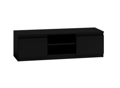 Szafka rtv pod telewizor 120cm czarna RTV-501-CZERN-MAT
