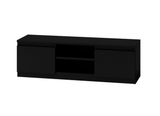 Szafka rtv pod telewizor 120cm czarna RTV-501-CZERN-MAT