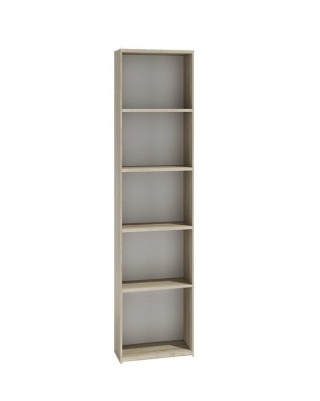 Wąski regał na książki 40cm dąb sonoma RE-1401-SON