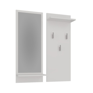 Wieszak na przedpokój WIESZ-605-BIEL