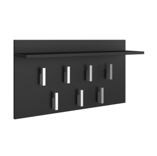 Wieszak na ubrania czarny WIESZ-601-CZERN