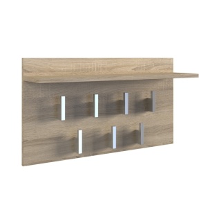 Wieszak ścienny na ubrania dąb sonoma WIESZ-601-SON