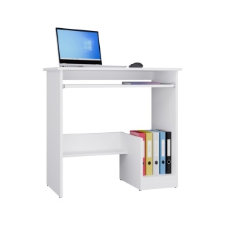 Biurko pod komputer BIUR-726-BIEL-MAT