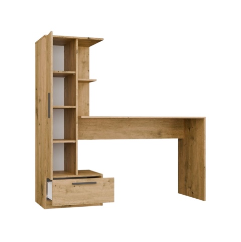 Biurko z regalem BIUR-728-ART