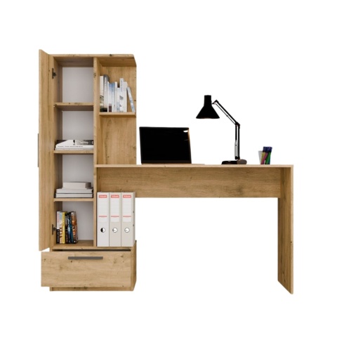 Biurko z regalem BIUR-728-ART