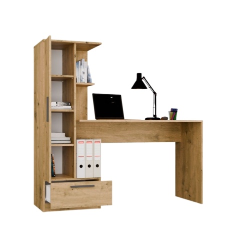 Biurko z regalem BIUR-728-ART