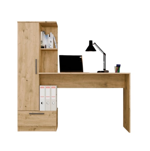 Biurko z regalem BIUR-728-ART