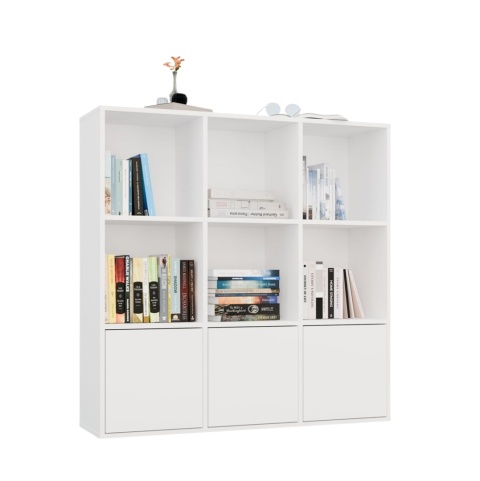 Drzwi do regału RE-1443 Zestaw 3 sztuk RE-1443-BIEL-MAT-3DRZWI