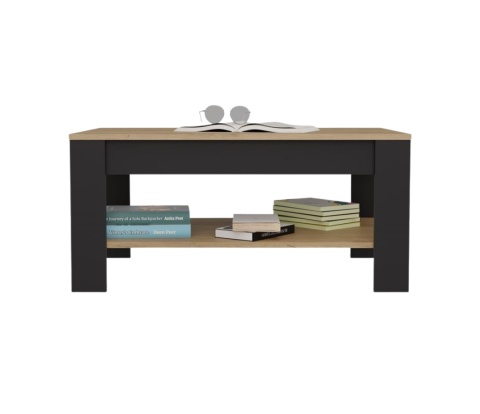 Duży stolik kawowy STOL-833-ART-CZERN