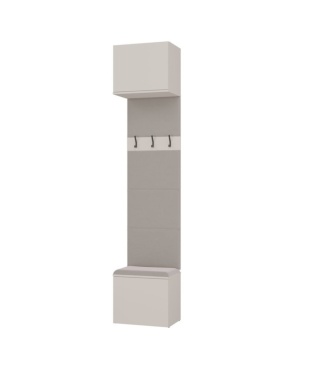 Garderobianka z siedziskiem GAR-108-1W-KASZ