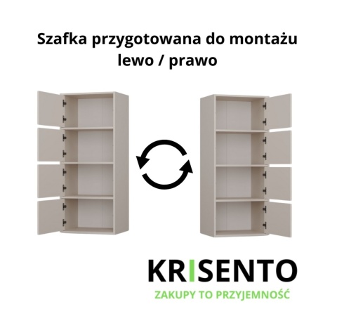 Komoda 4 drzwiowa KOM-935-KASZ