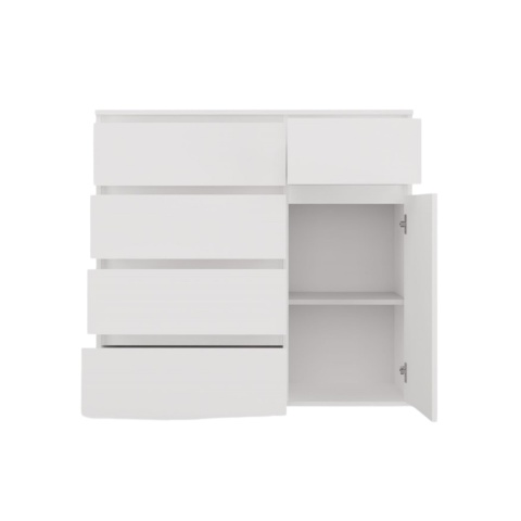 Komoda biała 100 cm KOM-932-BIEL-MAT