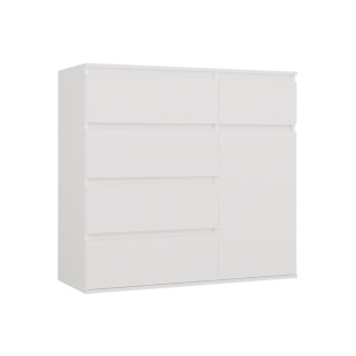 Komoda biała 100 cm KOM-932-BIEL-MAT