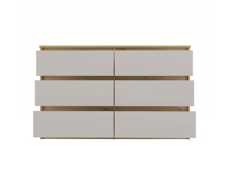 Komoda do sypialni z szufladami KOM-904-ART-KASZ