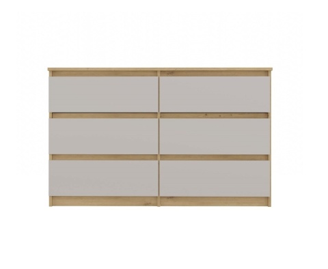 Komoda do sypialni z szufladami KOM-904-ART-KASZ