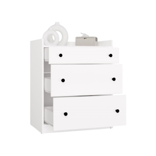 Komoda pod przewijak KOM-933-BIEL-MAT