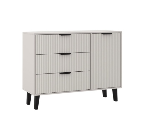 Komoda ryflowana KOM-929-KASZ-LAM