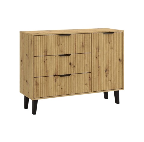 Komoda skandynawska KOM-929-ART-LAM