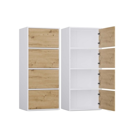 Komoda szerokość 50 cm KOM-935-BIEL-MAT-ART