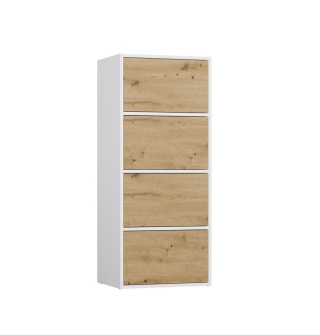 Komoda szerokość 50 cm KOM-935-BIEL-MAT-ART