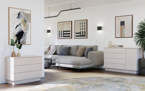 Komoda z trzema szufladami KOM-941-KASZ