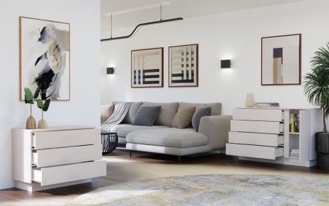 Komoda z trzema szufladami KOM-941-KASZ