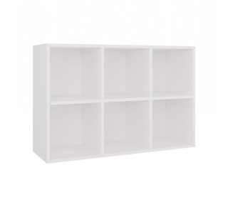 Mały regał na zabawki RE-1408-MINI-BIEL-MAT