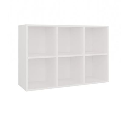 Mały regał na zabawki RE-1408-MINI-BIEL-MAT