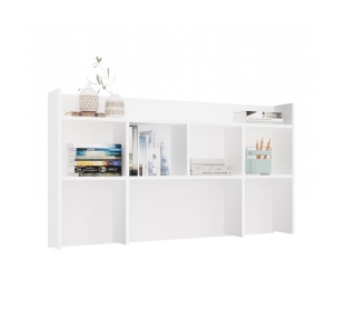 Nadstawka na biurko 130cm BIUR-731-BIEL-MAT