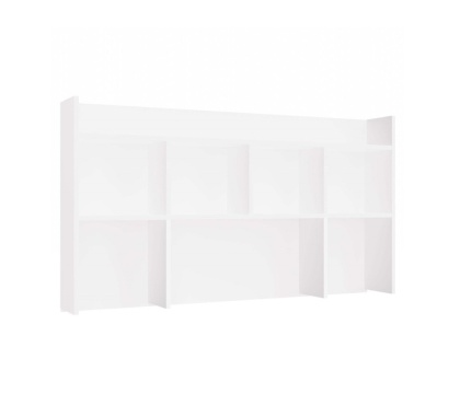 Nadstawka na biurko 130cm BIUR-731-BIEL-MAT