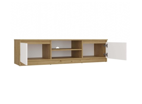 Niska komoda pod telewizor 140cm RTV-502-ART-BIEL-MAT