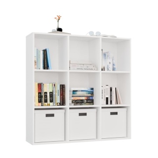 Regał 3x3 RE-1443-BIEL-MAT