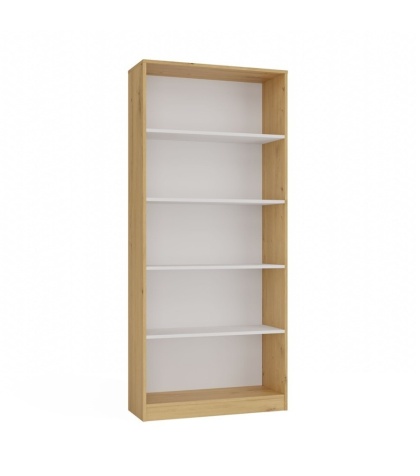 Regał na książki 80 cm RE-1404-ART-BIEL-MAT