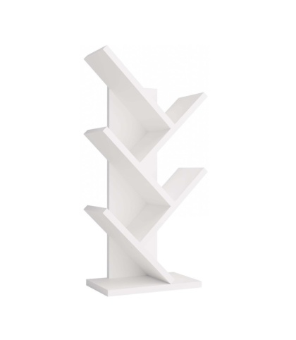 Regał na książki drzewo RE-1428-MINI-BIEL-MAT