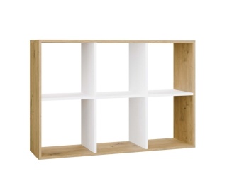 Regał na zabawki i książki RE-1408-ART-BIEL-MAT