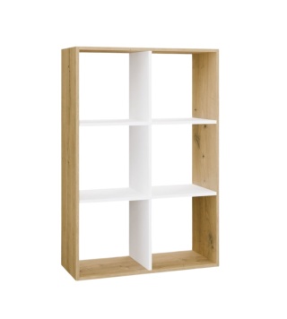 Regał na zabawki i książki RE-1408-ART-BIEL-MAT