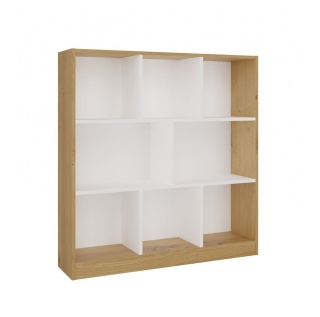 Regał otwarty z półkami RE-1442-ART-BIEL-MAT