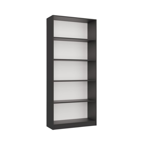 Regał szerokość 80 cm RE-1404-ANT-BIEL-MAT