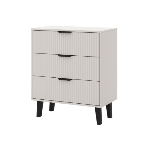 Ryflowana komoda KOM-926-KASZ-LAM