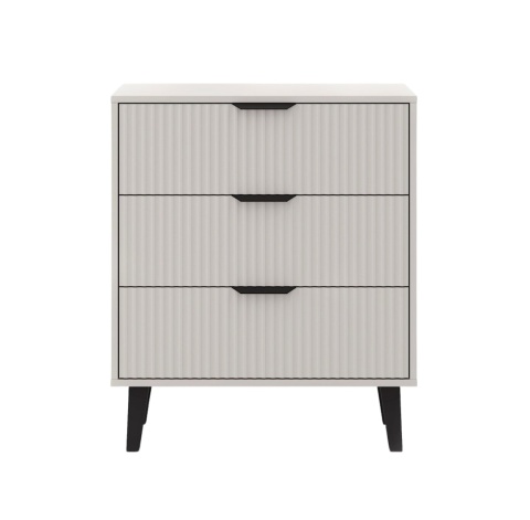 Ryflowana komoda KOM-926-KASZ-LAM