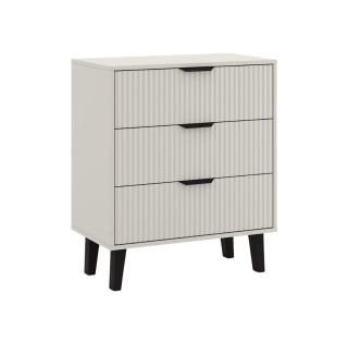 Ryflowana komoda KOM-926-KASZ-LAM