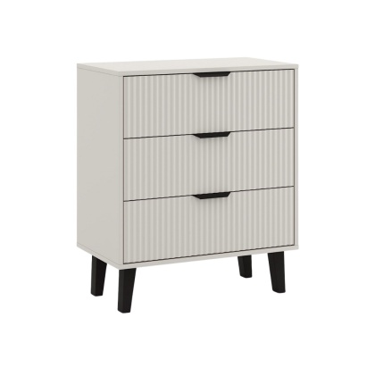 Ryflowana komoda KOM-926-KASZ-LAM