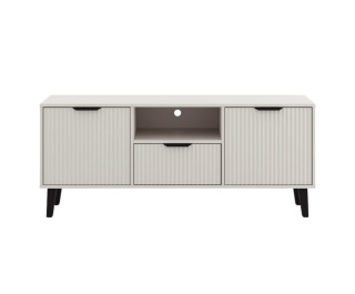 Ryflowana szafka rtv 140cm RTV-510-KASZ-LAM