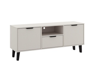 Ryflowana szafka rtv 140cm RTV-510-KASZ-LAM