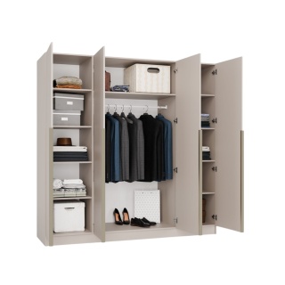 Szafa do sypialni 200 cm SZAF-1020-KASZ-200CM