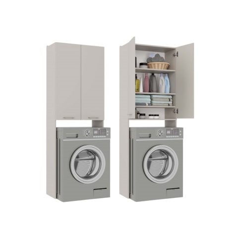 Szafka do łazienki nad pralkę LAZ-1303-KASZ