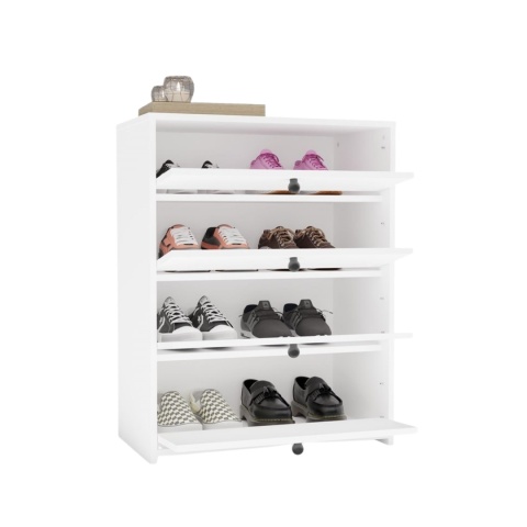 Szafka do przedpokoju na buty BUT-211-BIEL-MAT